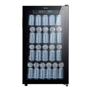 Geladeira/refrigerador 96 Litros 1 Portas Preto Flex - Midea - 220v - Bca10p2