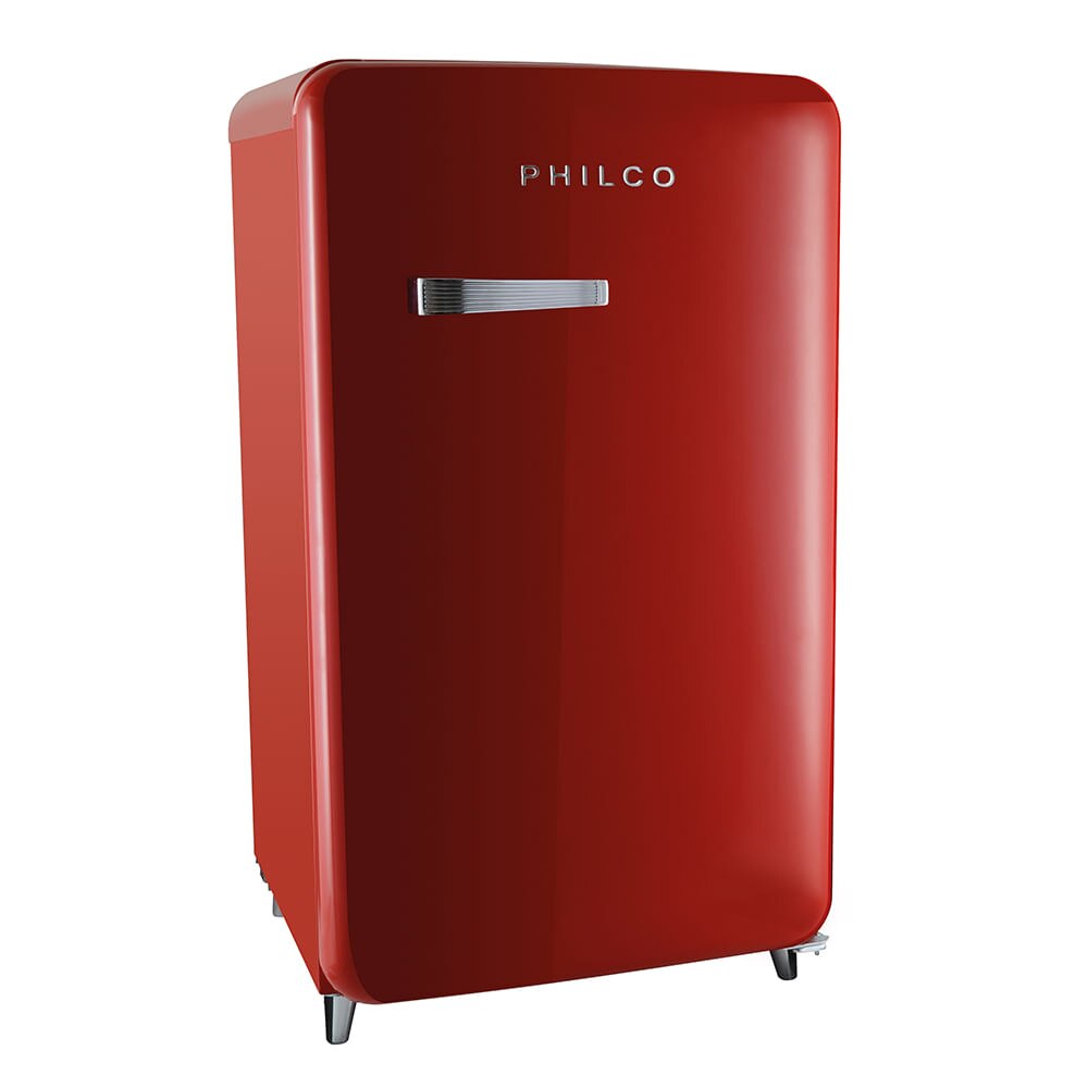 Geladeira/refrigerador 121 Litros 1 Portas Vermelho Vintage - Philco - 110v - Pfg120