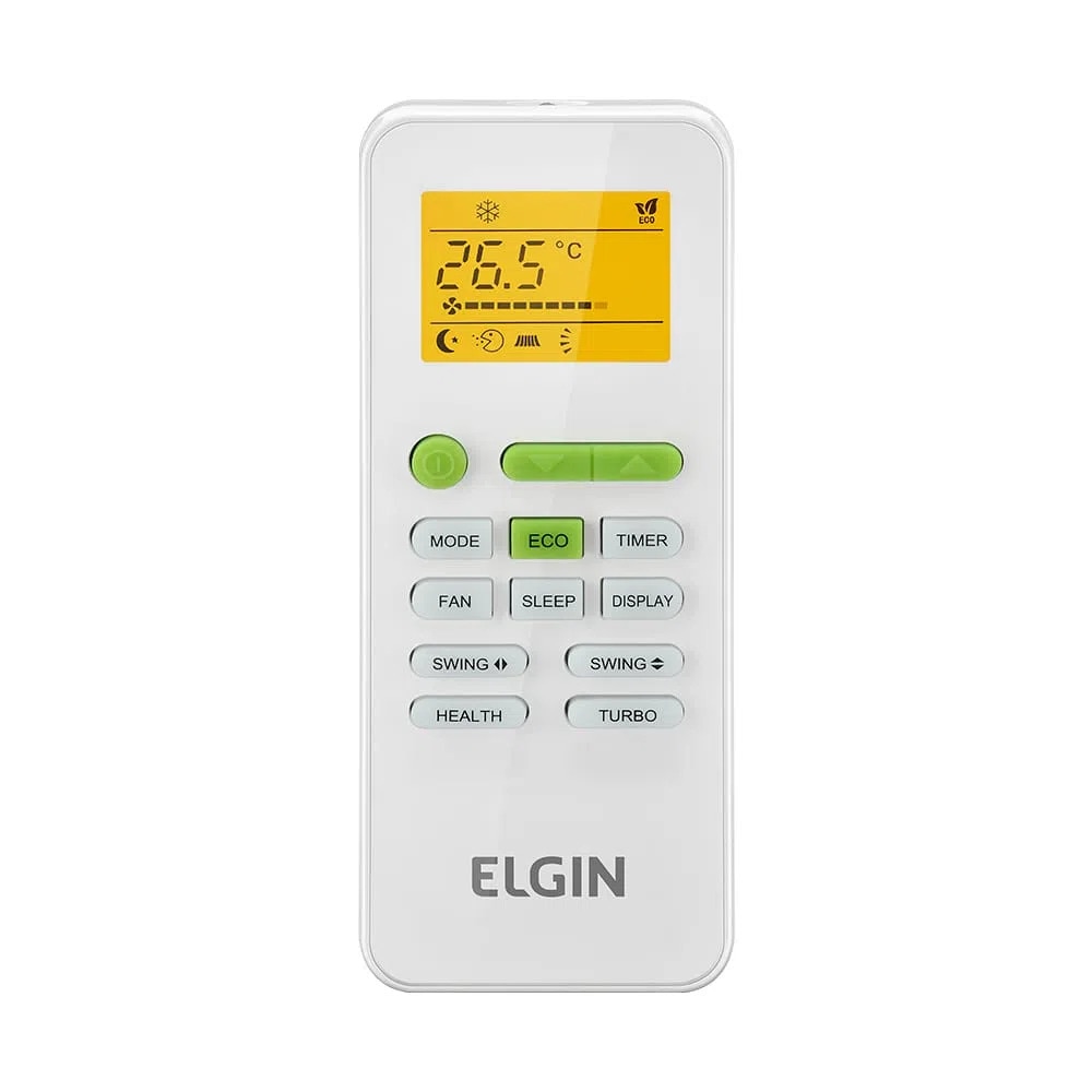Como usar o controle remoto do ar condicionado Elgin 
